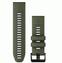 QuickFit® 26 Watch Bands - Moss/Graphite Silicone - 010-13281-07 - Garmin